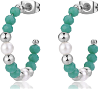 Ohrringe Sagapo Dame in Stahl SGI22